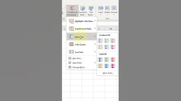 Conditional Formatting in Excel