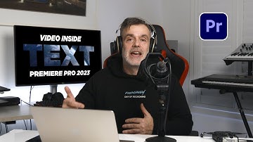 How to add video inside Text with Adobe Premiere Pro