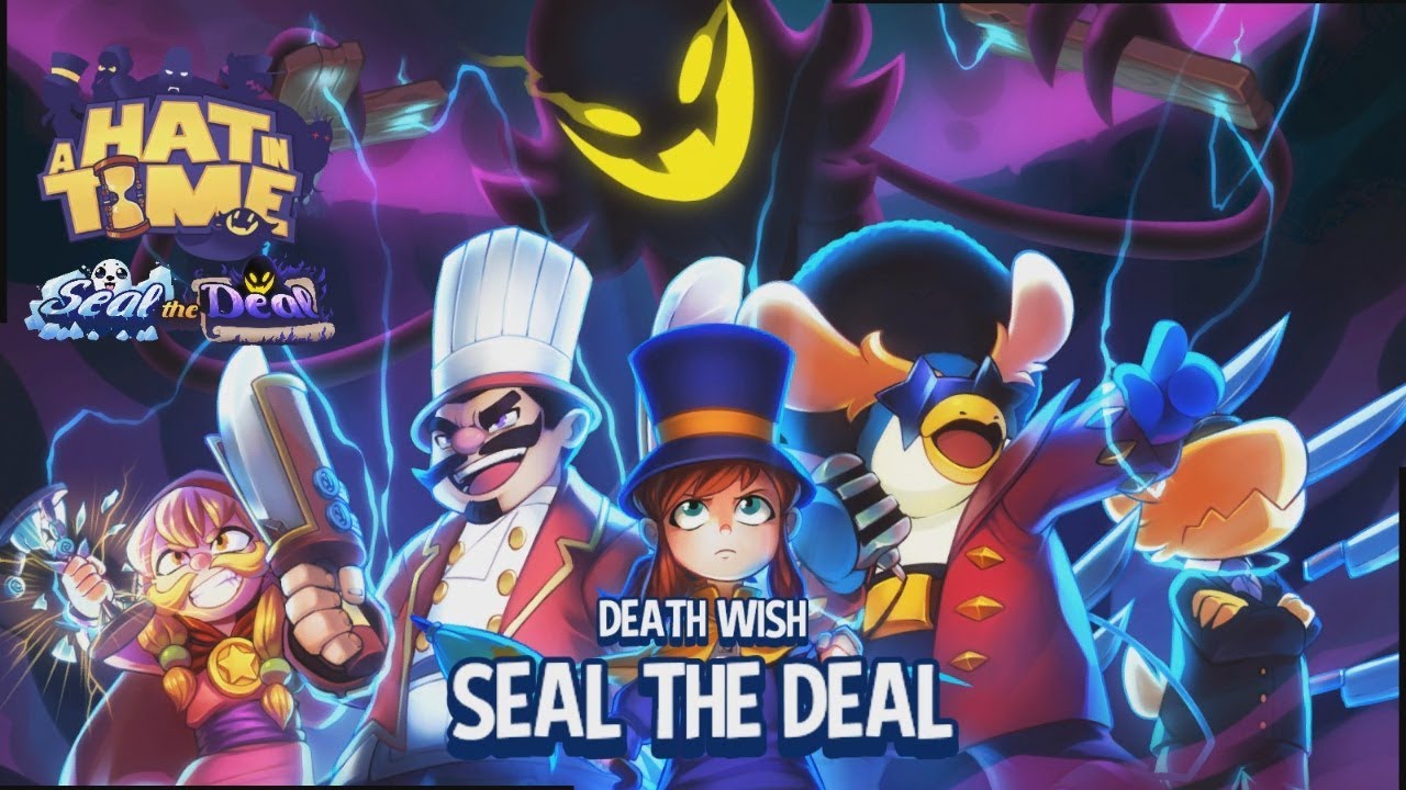 A Hat In Time (Seal The Deal DLC) ALL 111 CONTRACTS ENDING!