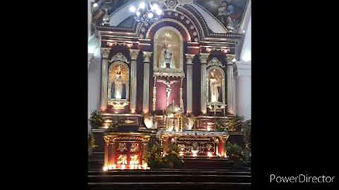 Uncin del espritu santo.y la solista Lourdes Garca