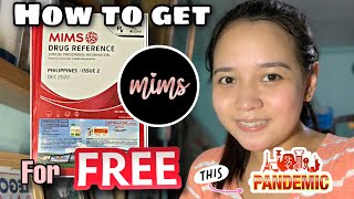 HOW TO GET MIMS DRUG REFERENCE FOR FREE DURING THIS PANDEMIC | DOY VLOGS screenshot 3