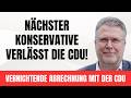 CDU-Abgeordneter tritt aus Fraktion aus - Wegen der Brandmauer zur AfD!