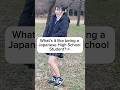 What's it like being a Japanese High School Student?🇯🇵 Interview #japan #japanese #highschool
