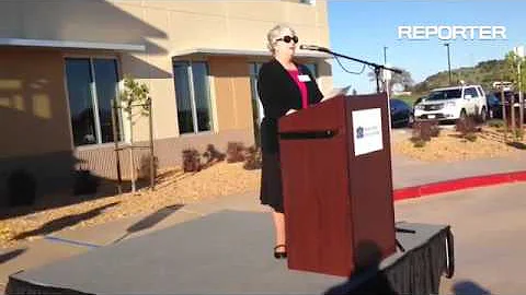 Margy Walbolt, VP of Ambulatory Services, speaks a...