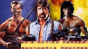 80s Action Heroes / Synthwave Montage – “Black Eyes” by Arkavoid