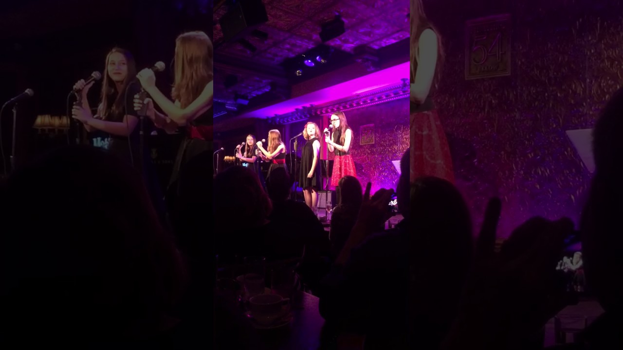 OBC Matilda's: Sophia Gennusa, Oona Lawrence, Milly Shapiro, Bailey Ryon - 