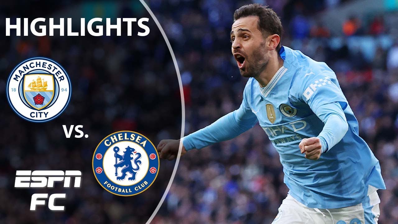 Manchester City vs. Chelsea | FA Cup Semifinal Highlights | ESPN FC