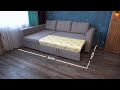 Угловой диван-кровать Лофт