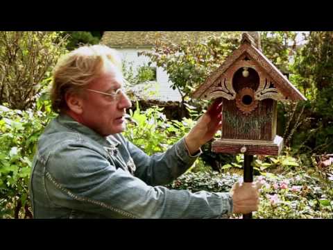 How to Mount a Birdhouse Using 1" Diam. Pipe with John Guertin, BarnsIntoBirdhouses.com