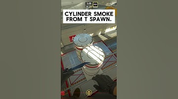 CS2 Nuke - A Site cylinder smoke from T spawn. #csgo #cs2tips #cs2 #cs2gameplay