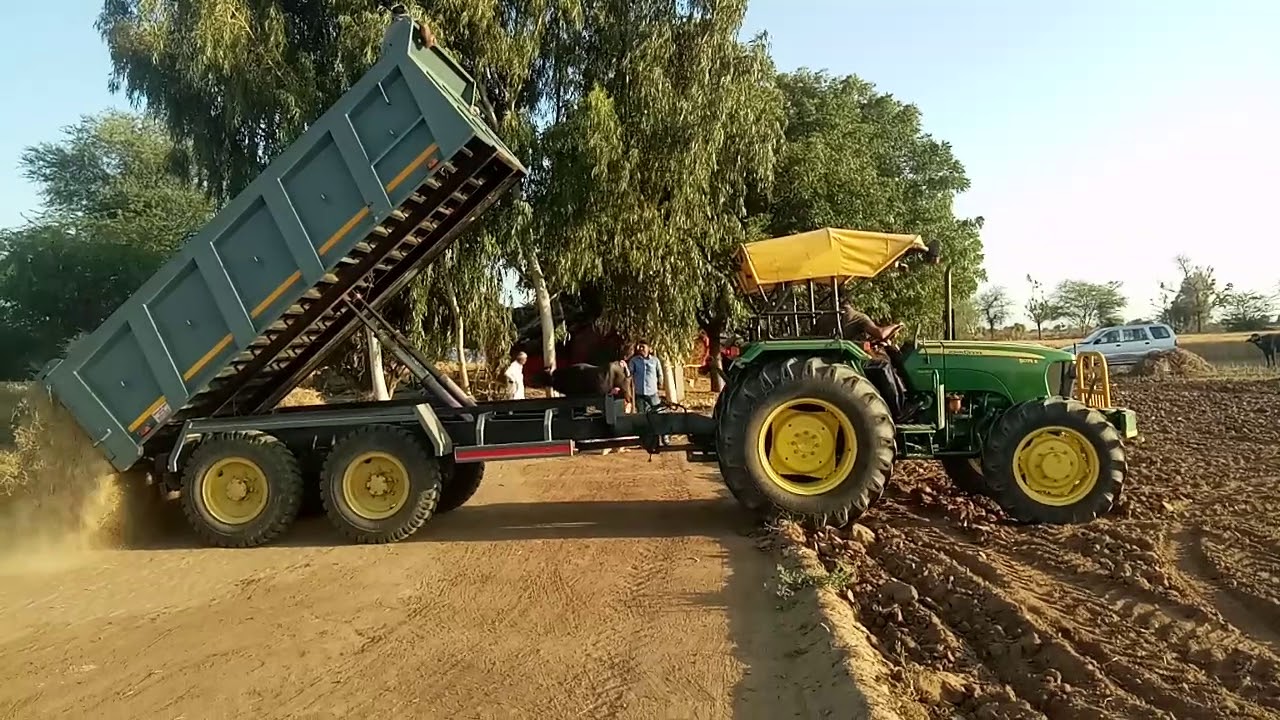 John deere 5075 PR  3.50 लाख का टरोला मिंनी डंपर