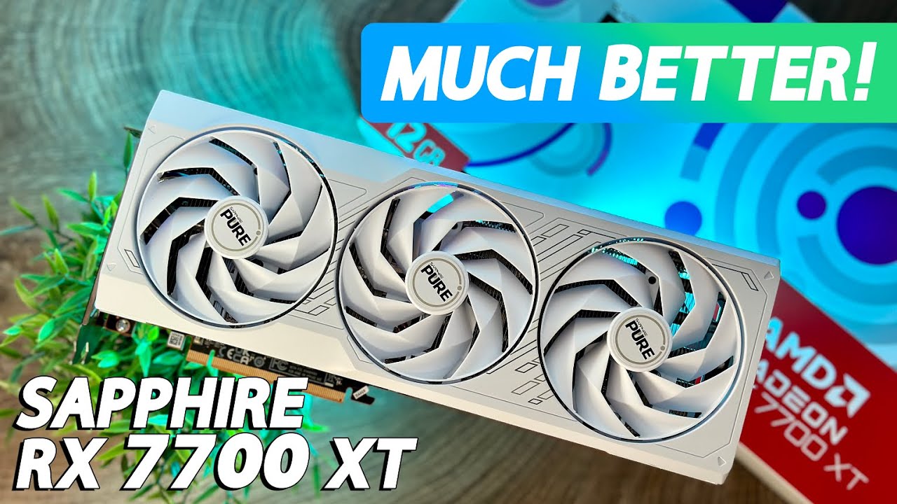 Sapphire RX 7700 XT PURE - This Could Be Good! 