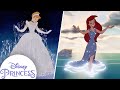 The BEST Princess Outfits and Transformations | Ariel, Belle, Cinderella &amp; More | Disney Princess