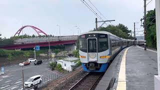 【特急サザン】和歌山港駅到着《南海和歌山港線》