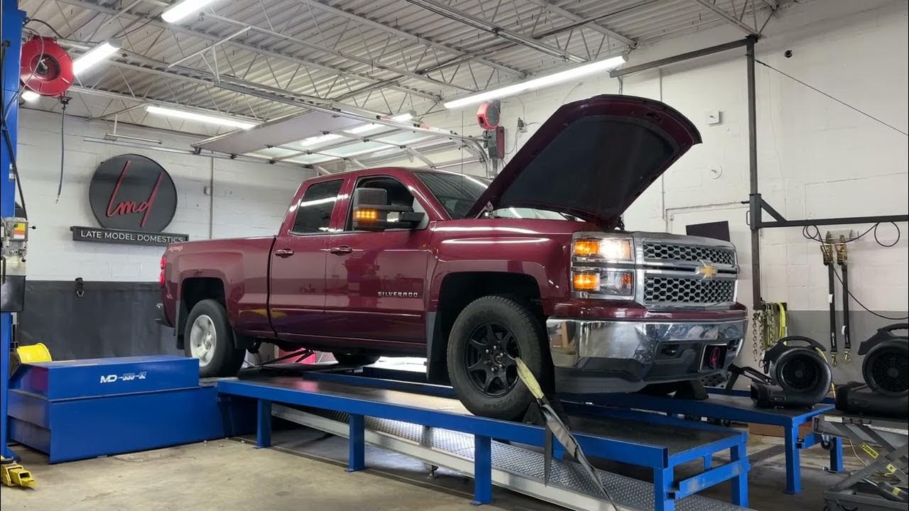 2015 chevrolet silverado 5 3 4x4 l8t swap custom dyno tune youtube