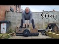 Heavy Landmine Rows - 90kg x 5 reps. #64yearsold #oldmanstrength #bigbackworkout