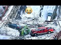 Dangerous Idiots Crazy Car Fails Skill Bad Driving Fails Compilation. Heavy Equipment Machines Fails