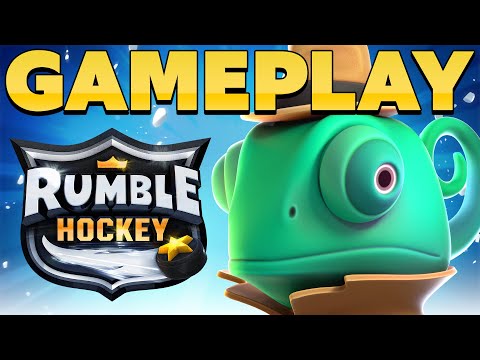 NEW LEGENDARY RUMBLER in RUMBLE HOCKEY! SPY CHAMELEON - GAMEPLAY