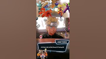 Goku Team vs  Naruto Team In Jump force for Android #jumpforce #shortsgameplay #shorts #animegames
