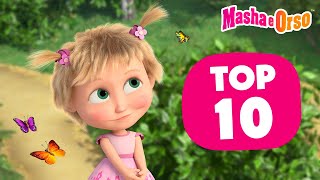 💥 Masha e Orso 🌿 Top-10 🌸 I migliori 10 episodi primaverili 🕊️🐰 Cartoni animati per bambini 🐻