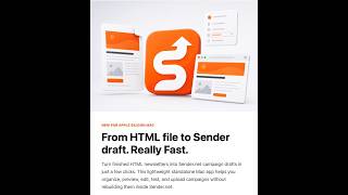 Sender.net Email Campaign Uploader & Editor – Quick Guide