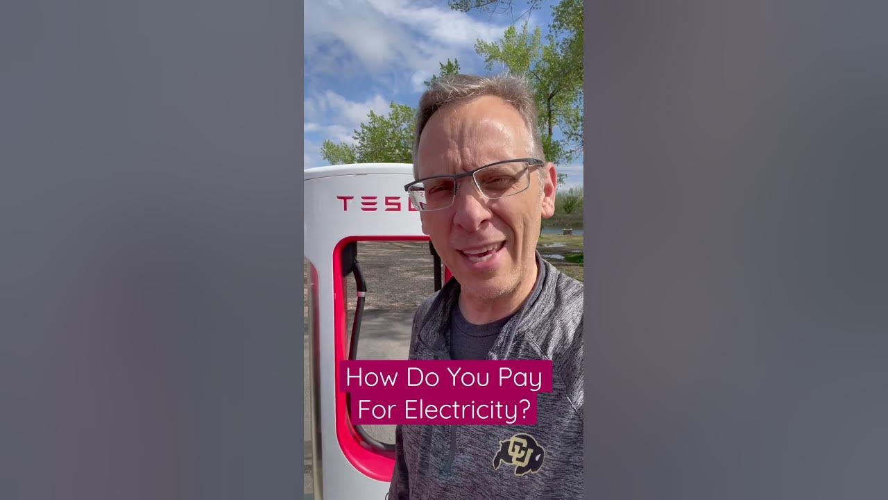 How do you pay for electricity when charging a Tesla on the road? #