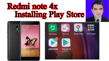 Redmi, Note4X installing play store, RedmiNote4X get playstore