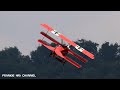 The Red Baron flight over my head | Red Baron low pass | Fokker DR 1 engine sound | Red Baron Attack