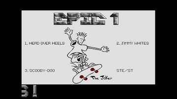 Atari ST Compacted Disk (CD) Scrollers [1425] Epic CD #001