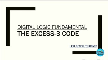 Excess-3 Code | More useful content in description👇| @LastBenchStudents3 #video #dlf #education 