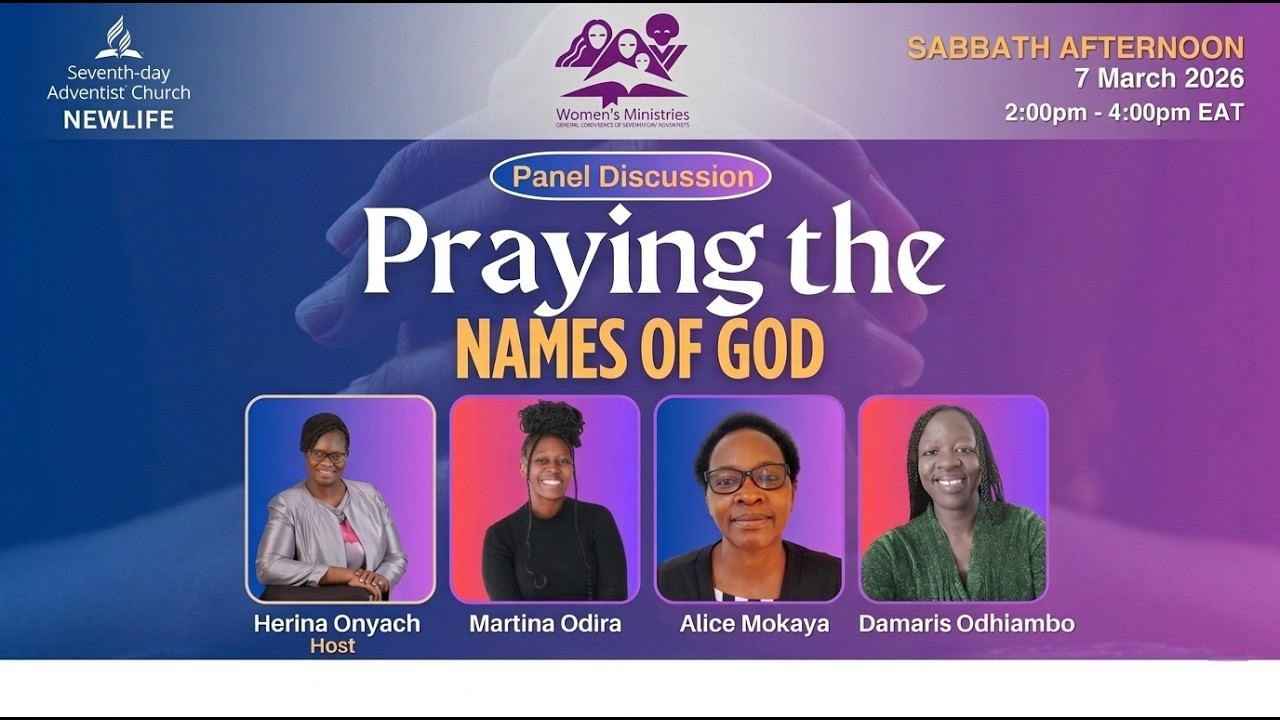 LIVE: Sabbath Afternoon Worship || Panel Discussion - Praying the Names of God || 7th March 2026