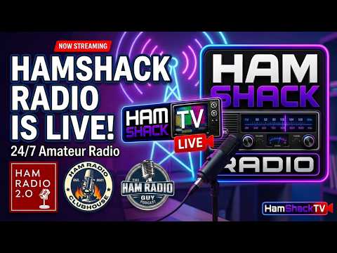 Introducing HamShack Radio! | 24/7 Amateur Radio Station is LIVE!