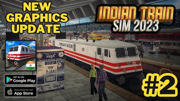 Indian Train Sim 2023 - New Updated Graphics Gameplay Walkthrough (Android, iOS) | #jerryisgaming #2
