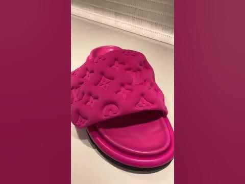 Louis Vuitton Exclusive, Pre Release Pool Pillow Comfort Mule , (Show and  Tell)