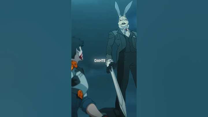 Obsessed with the Rabbit in the Latest Netflix Series Devil May Cry. #devilmaycry #dmcnetflix