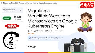 Migrating a Monolithic Website to Microservices on Google Kubernetes Engine | GSP699