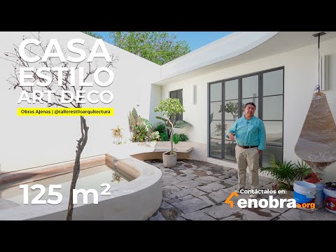 Video: Detalles de la arquitectura original y caracterización del diseño Casa Natalia en México