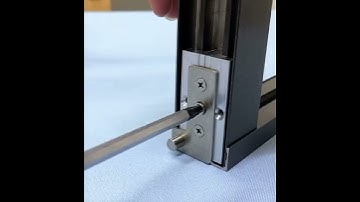 Concealed pivot hinge installation instruction for panoramic aluminum glass door newspacehospitality