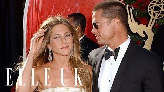 Jennifer Aniston And Brad Pitts Cutest Moments | ELLE UK