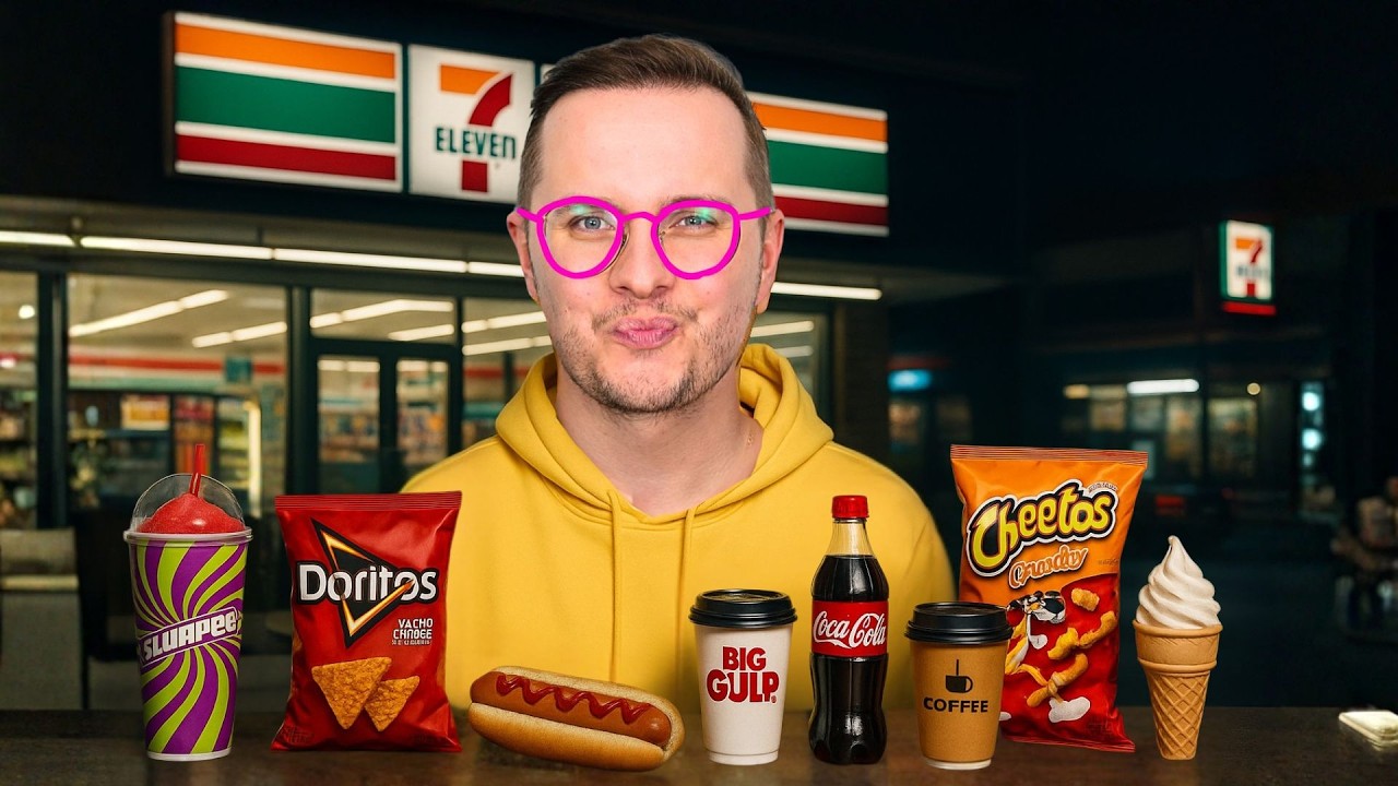 SPRAWDZIŁEM VIRALOWE JEDZENIE Z TIKTOKA Z 7-ELEVEN - DRAMAT CZY PYSZNE?!