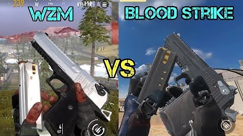 Warzone Mobile vs Blood Strike - Weapon Sound & Reload Animation Comparisons