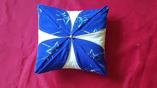 🌼🌼Quick decorative  embroidered Flower cushion\/pillow cover design \/very easy step to follow⬇️🛎👍📢