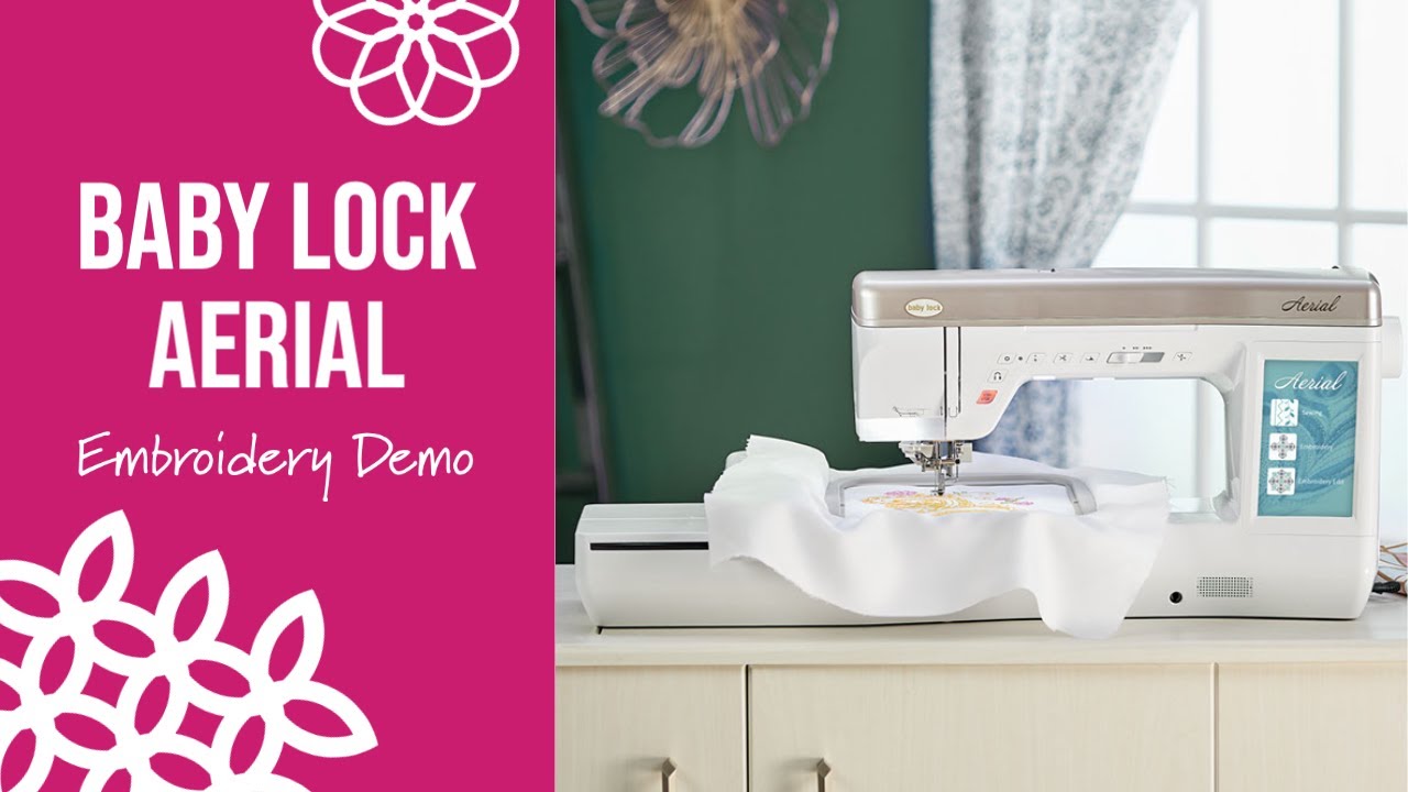 Baby Lock Aurora Embroidery And Sewing Machine BLMAR - Quilt in a