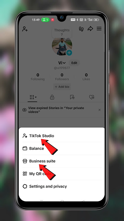 TikTok Account To TikTok Business Account | TikTok Studio | TikTok Business Suite #shorts