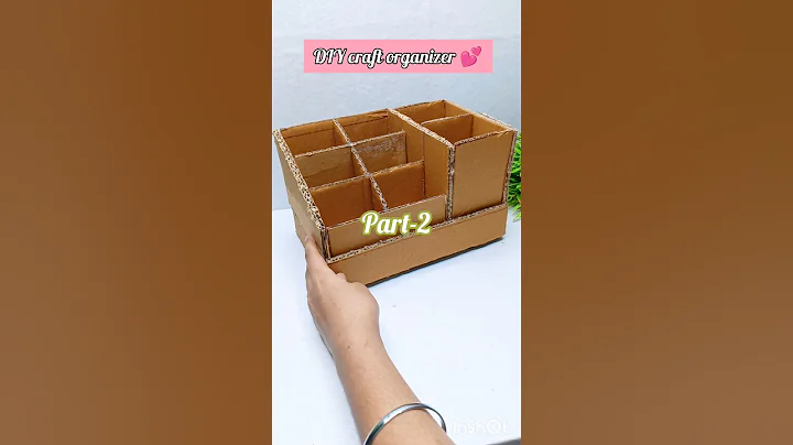 DIY Craft Organizer 🥰 #diy #crafts #organizer #shorts #youtubeshorts #viralshorts #trendingshorts thumbnail