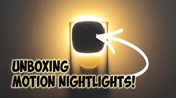 Testing my new AUVON Motion Sensing Nightlights