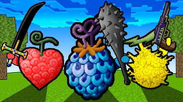 Choose your LINKED Devil Fruit & Fighting Style In Minecraft