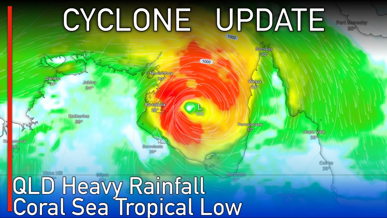 A Strong Tropical Low is Forecast to Form Over the Coral Sea and Impact ...