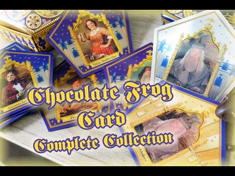 Complete Chocolate Frog Card Collection Review. Including not yet released characters | Harry Potter