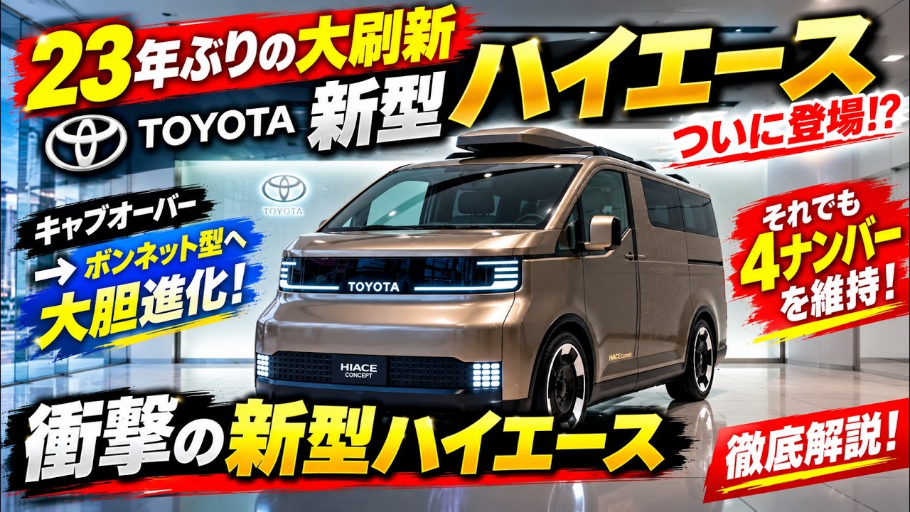 The New Toyota Hiace: What to Expect in 2027 - YouTube
